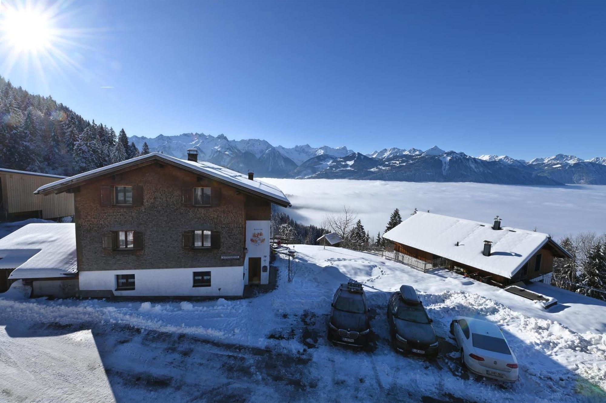 Berghof Burtscher Ludesch Exteriör bild